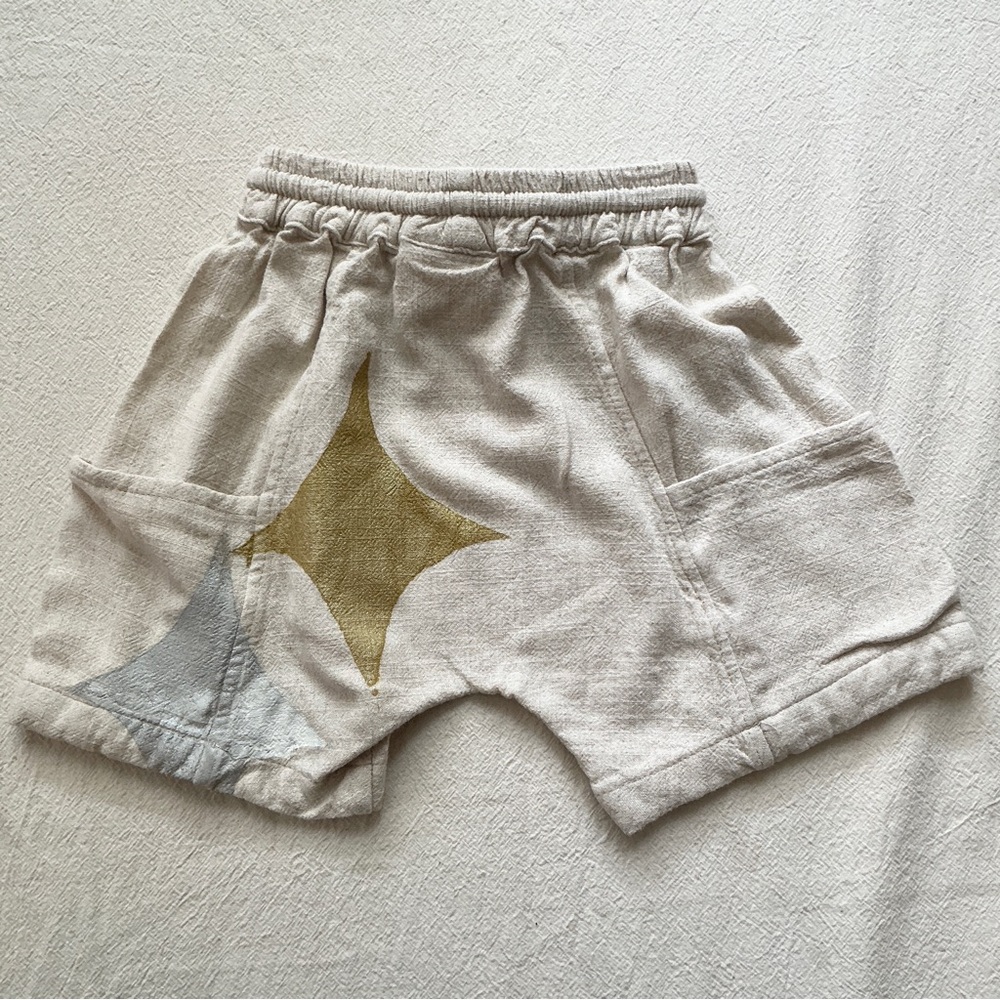 POPELIN 2-3Y Star Print Shorts